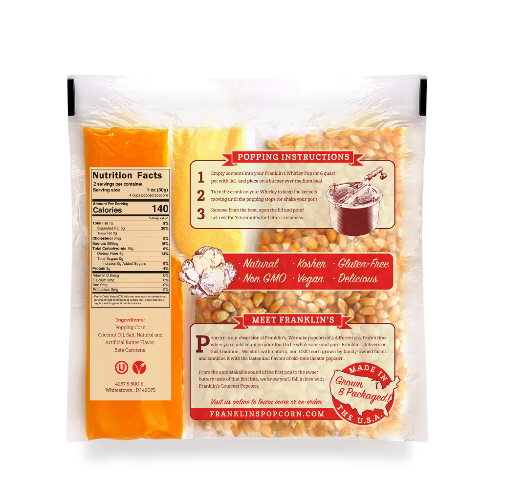 Classic All-In-One Popcorn Packs