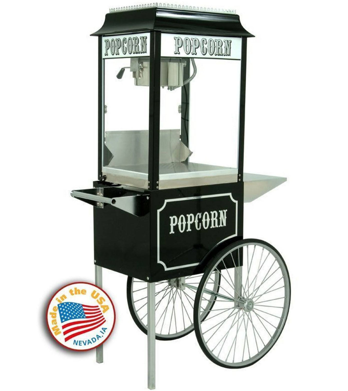 Original Black 1911 Popcorn Machine