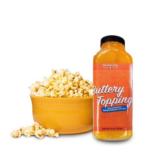 Franklin's Gourmet Popcorn - Movie Night Bundles - StovePop Popcorn Maker, 28 oz Classic Corn Kernels, 19 oz Butter Flavored Salt, 30 oz Butter