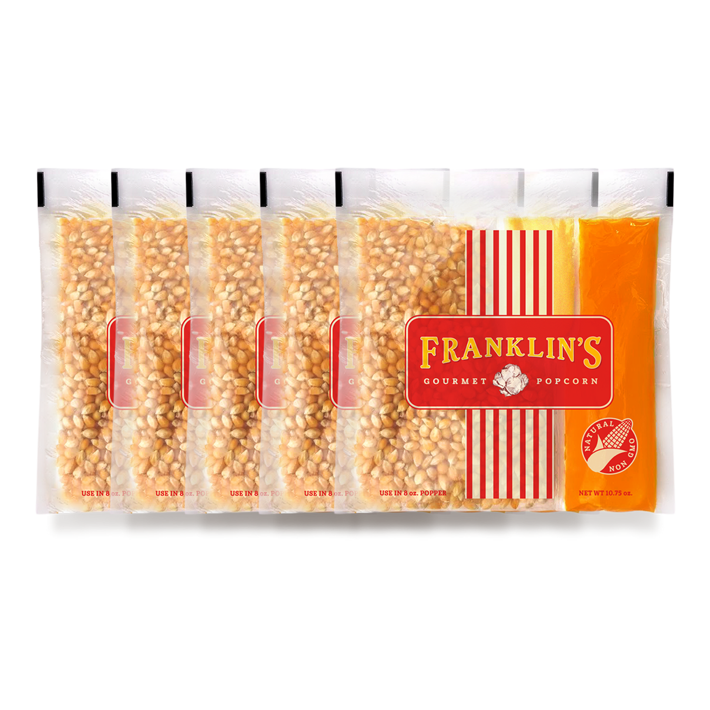 Popcorn Portion Packs for 8 oz. Popcorn Machine