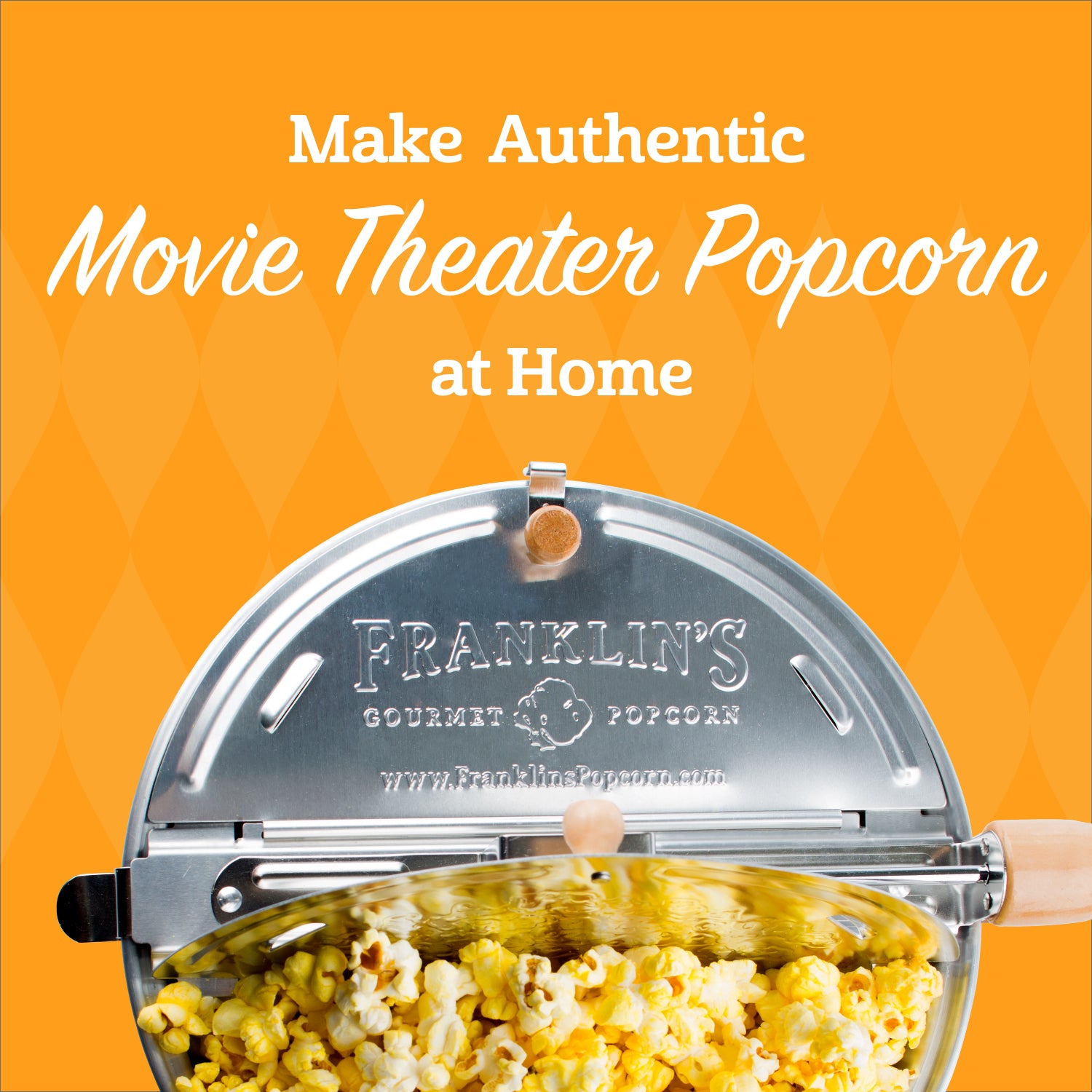 Whirley-Pop Stovetop Popcorn Popper - Popcorn Pot - Miles Kimball