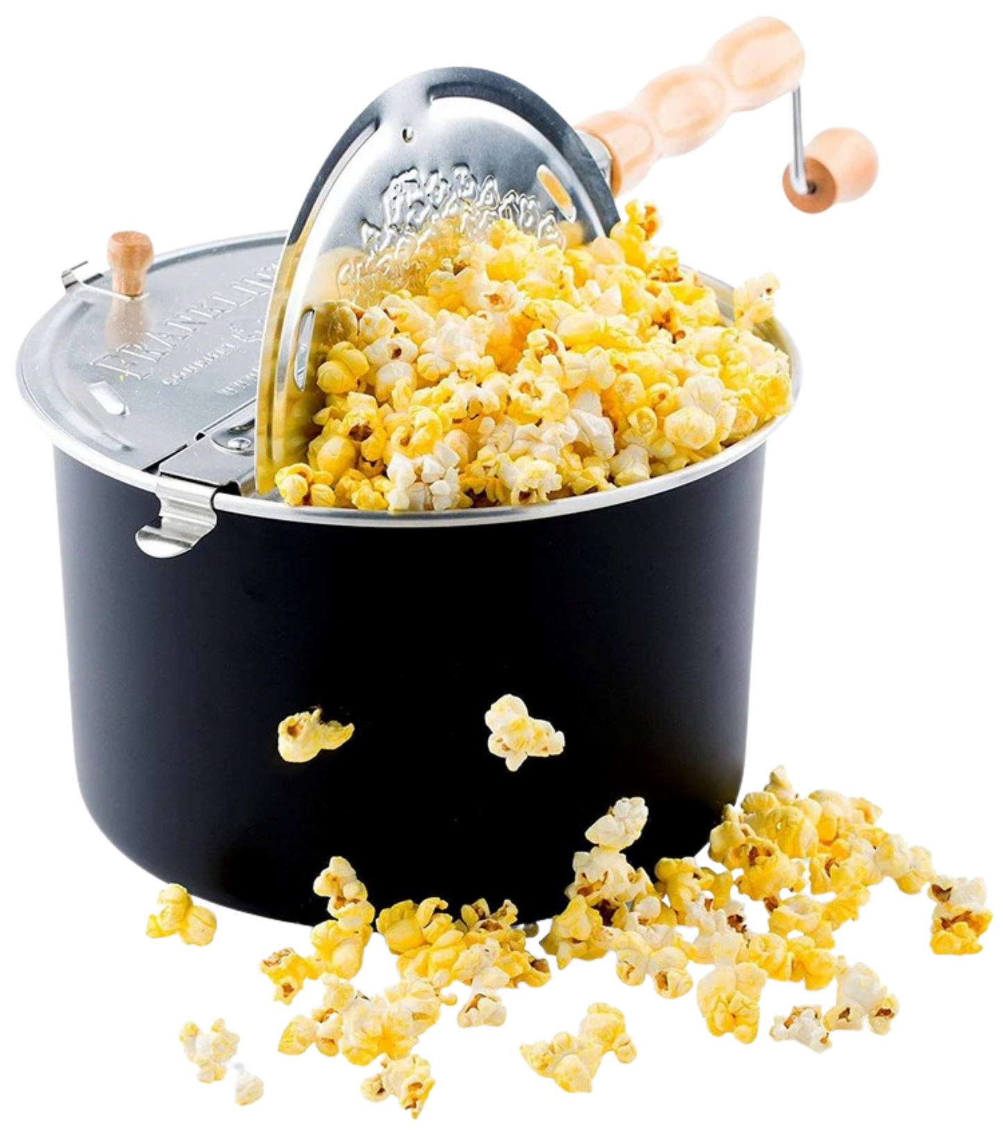 Automatic Stirring Popcorn Maker Popper, Electric Hot Oil Popcorn